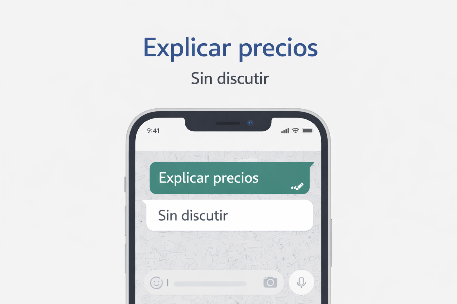 explicar precios sin discutir electricista
