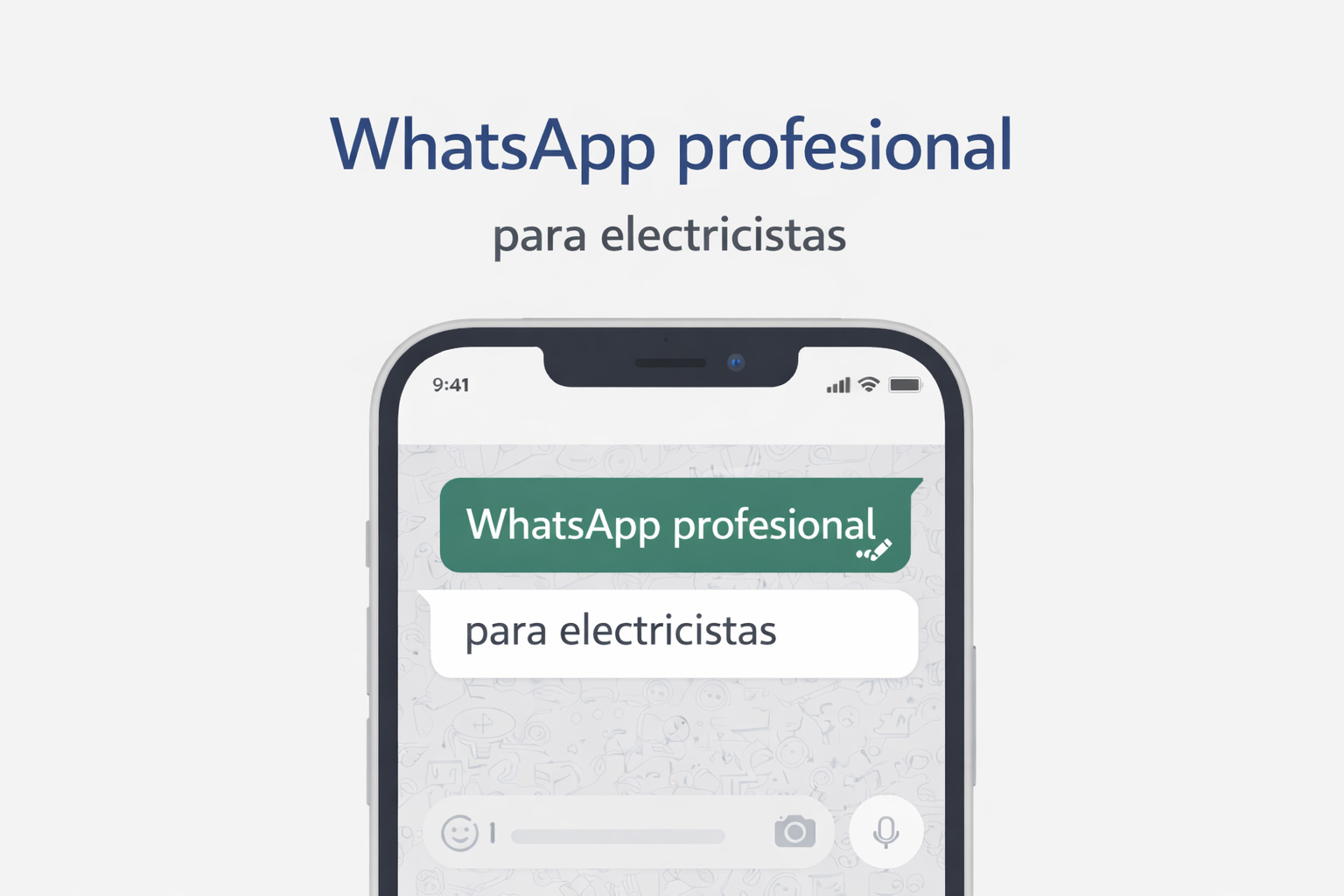 whatsapp profesional para electricistas